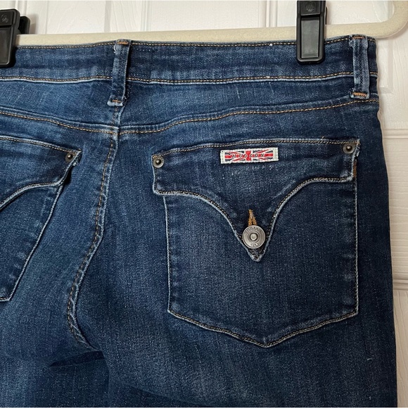 Hudson Bacara Straight Crop Cuffed Jeans in Sere Wash - Picture 5 of 9